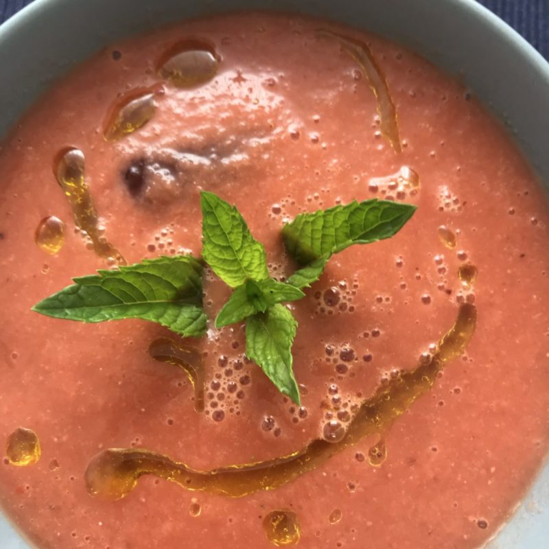 Wassermelonen – Gazpacho – die ultimative Erfrischung